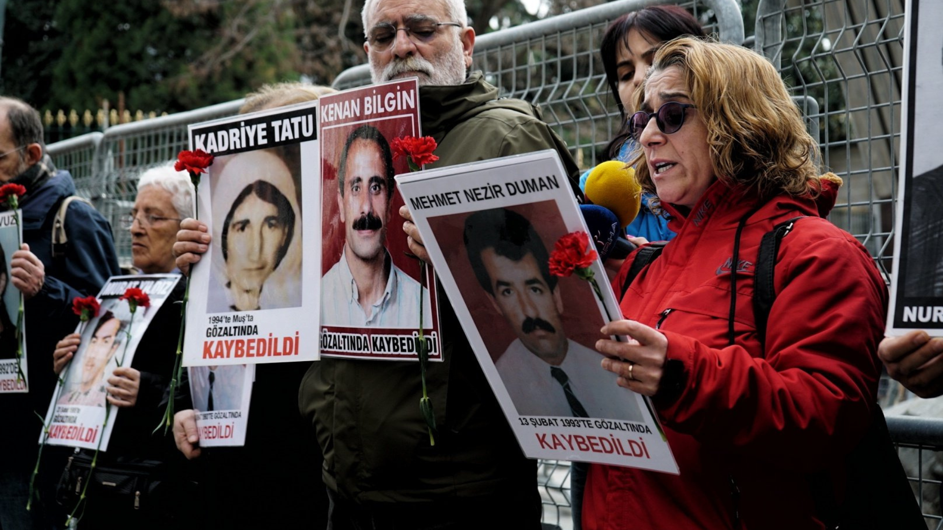 Cumartesi Anneleri/İnsanları 985. hafta buluşmalarında Mehmet Nezir Duman için adalet talep etti, 10 Şubat 2024.