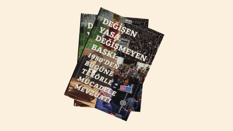 Değişen Yasa, Değişmeyen Baskı isimli yayının kapak görseli