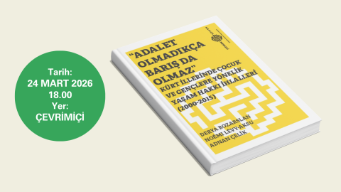 Adalet Olmadıkça Barış da Olmaz 