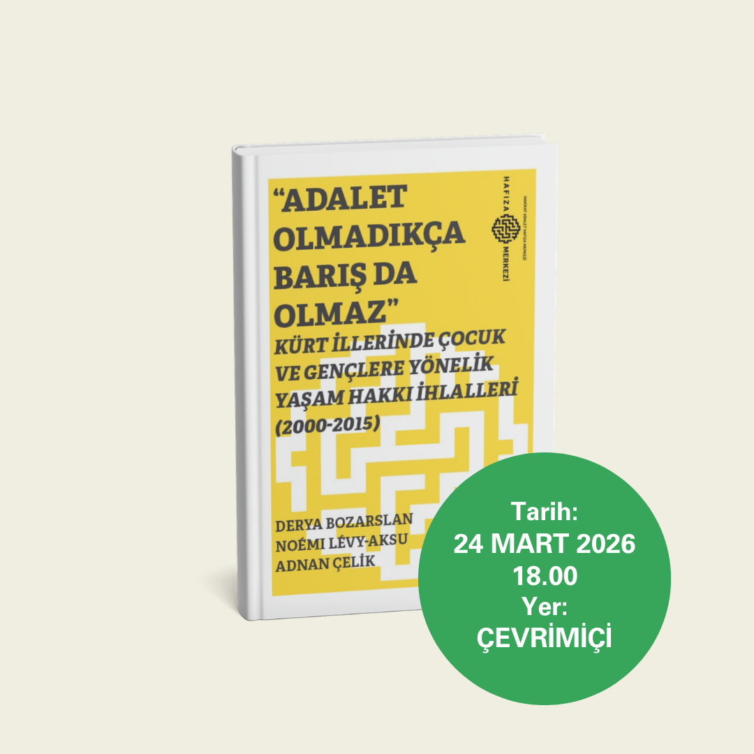 Adalet Olmadıkça Barış da Olmaz