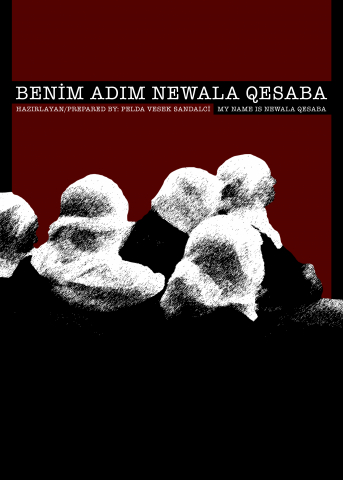 Pelda Vesek'in “Benim Adım Newala Qesaba” adlı belgeselinin posteri. 