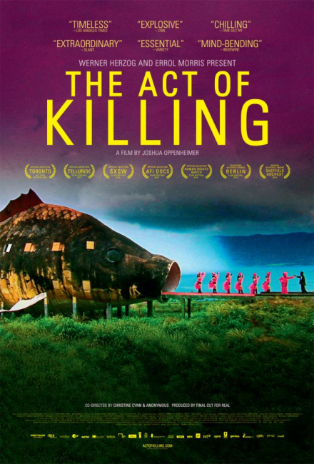 The Act of Killing film posteri görüntüsü